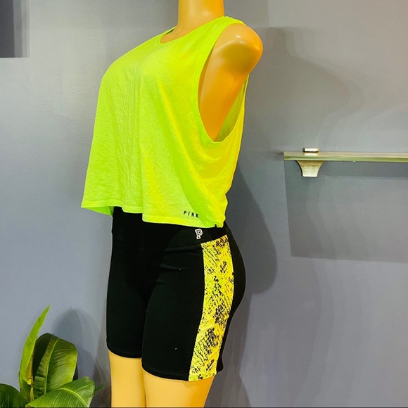 PINK Victoria's Secret Snake Skin Bicycle Shorts - Picture 2 of 8